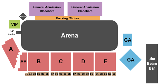 Molalla Rodeo Arena Molalla Buckeroo Seating Chart